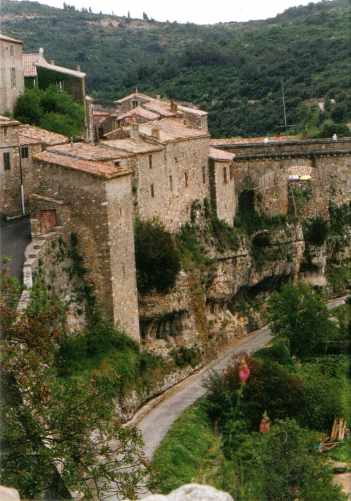 The city of Minerve - an ancient Cathar stronghold